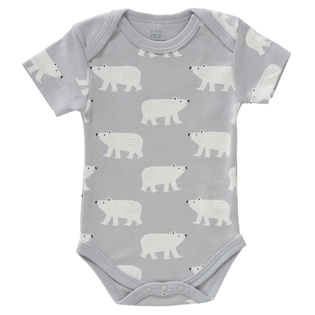 <tc>Fresk</tc> Robe à manches courtes Ours polaire