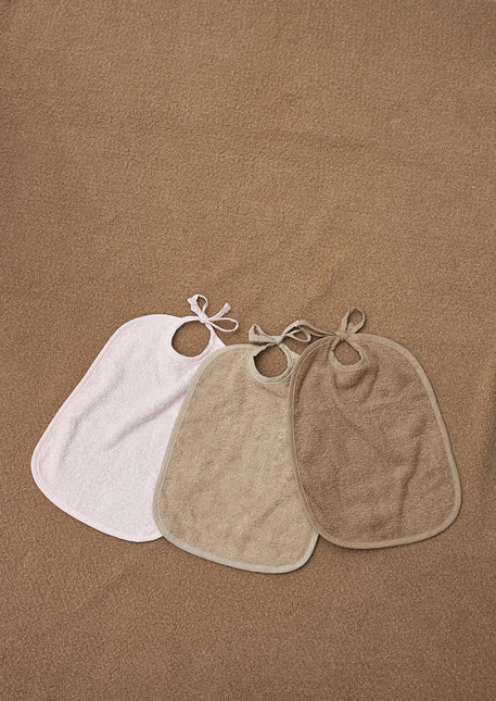 <tc>Meyco</tc> Bib 2St Basic Terry Sand