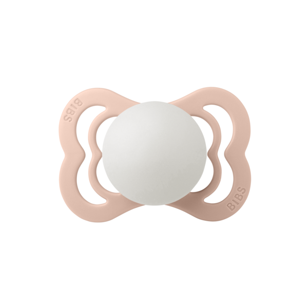 <tc>BIBS</tc> <tc>tétine</tc> Taille 1 Blush Night Supreme Silicone