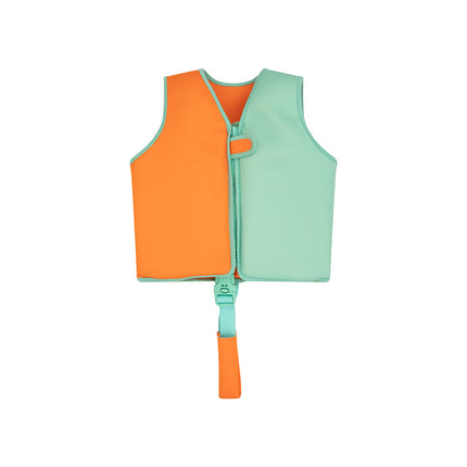 <tc>Swim Essentials</tc> Gilet de sauvetage Orange Vert 3-6 ans