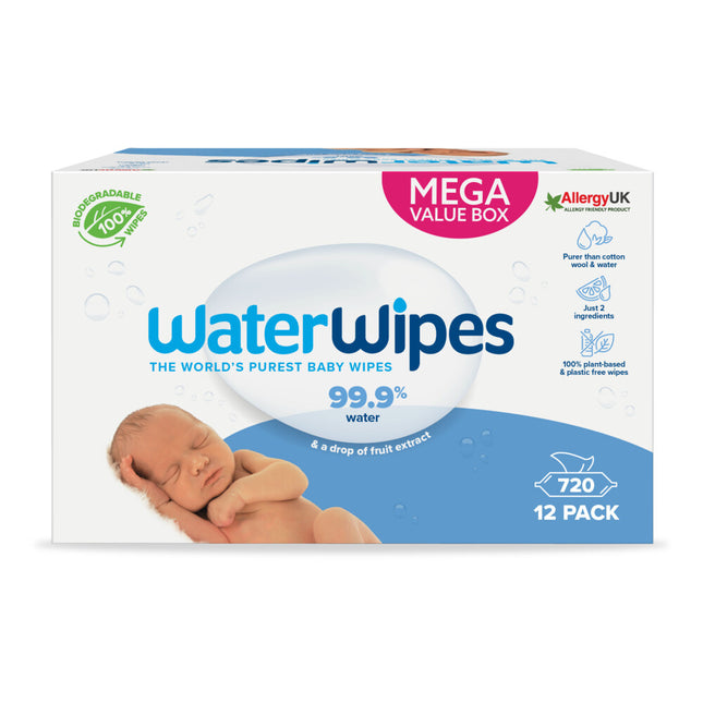 <tc>WaterWipes</tc> Lingettes pour bébé 720 St 12x60 St