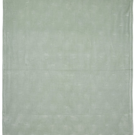 <tc>Meyco</tc> Couverture de berceau Nœuds de velours Vert pierre