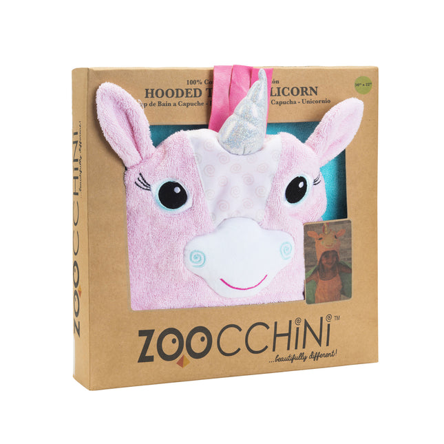 <tc>Zoocchini</tc> Serviette de bain Bébé Allie L'Alicorne Coton