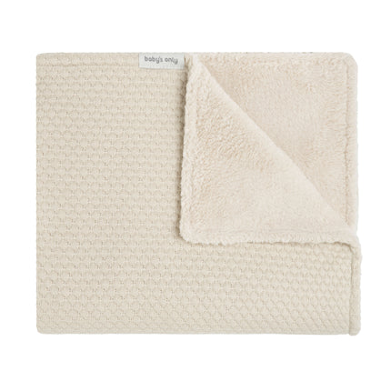 <tc>Baby's Only</tc> Couverture de berceau Teddy Sky Warm Linen