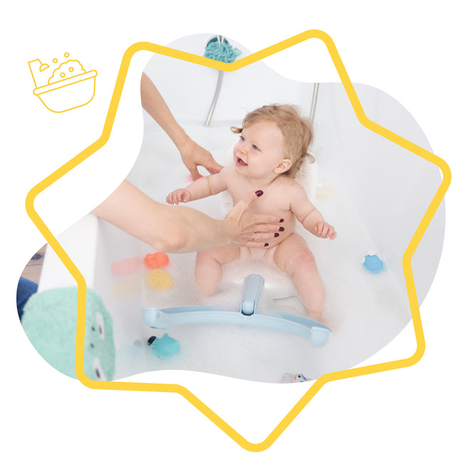 <tc>Badabulle</tc> Siège de bain pliant pour bébé