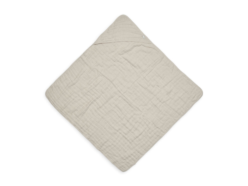 <tc>Jollein</tc> Serviette de bain Bébé Coton froissé Nougat 75x75cm