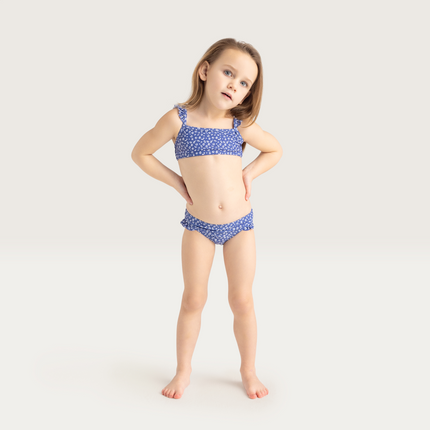 <tc>Swim Essentials</tc> Bikini enfant bleu léopard