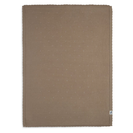 <tc>Jollein</tc> Couverture de berceau Pointelle Biscuit 100x150cm