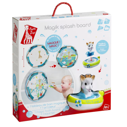 <tc>Sophie de Giraf</tc> Jouets de bain Magik Splash Board