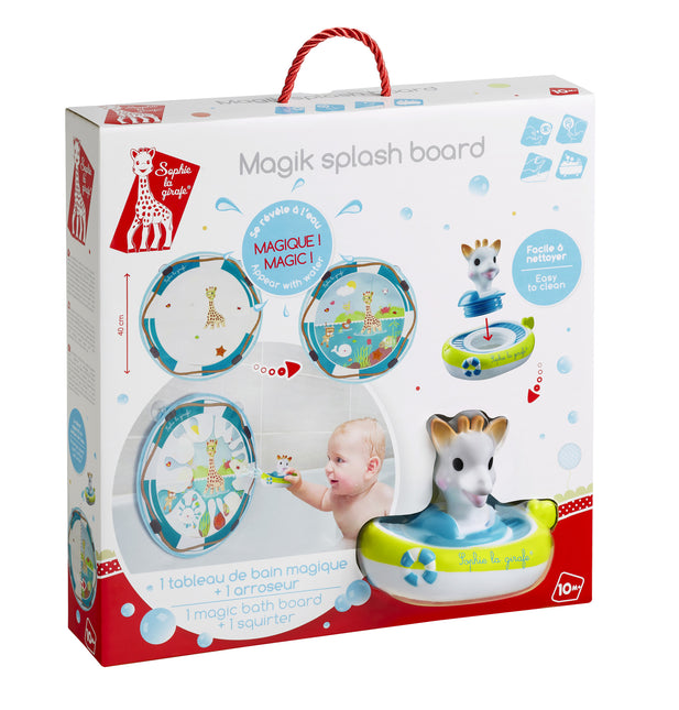 <tc>Sophie de Giraf</tc> Jouets de bain Magik Splash Board