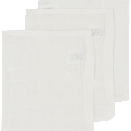 <tc>Meyco</tc> Gant de toilette 3St blanc cassé