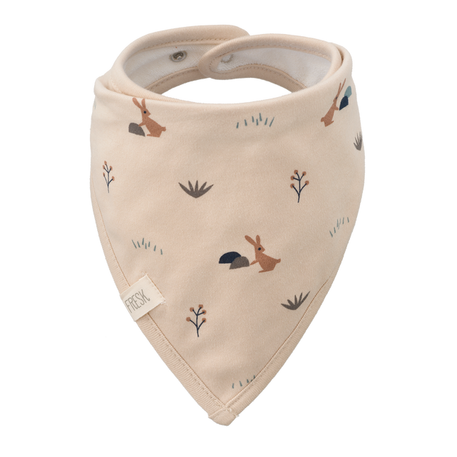 <tc>Fresk</tc> Bavoir Lapin Bandana Sandshell