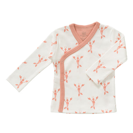 <tc>Fresk</tc> Cardigan enveloppant Lobster Coral Pink