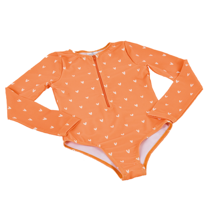 <tc>Swim Essentials</tc> Maillot de bain UV Coeurs Orange