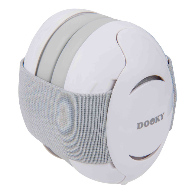 <tc>Dooky</tc> Protège-oreilles Blanc 0-3Y