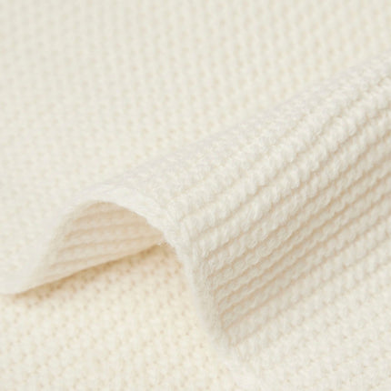 <tc>Jollein</tc> Couverture de berceau Basic Knit Ivory 75x100cm