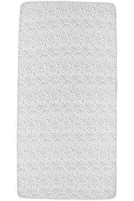 <tc>Meyco</tc> Drap-housse Jersey 70X140/150 Gris Guépard