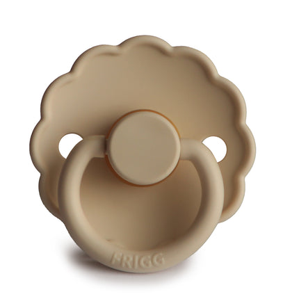 <tc>Frigg</tc> <tc>tétine</tc> Taille 1 Daisy Croissant Silicone