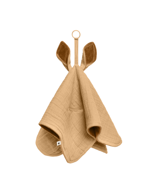 <tc>BIBS</tc> Hydrofielen Tissu Kangourou Sable Désert/Caramel 40x40cm