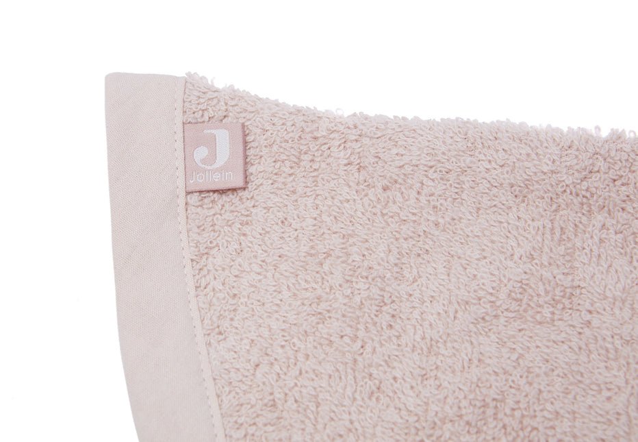 <tc>Jollein</tc> Gant de toilette éponge long rose pâle