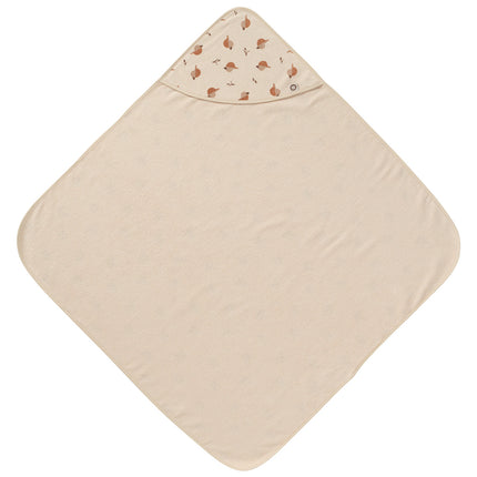 <tc>Noppies</tc> Serviette de bain Baby Duck Indian Tan