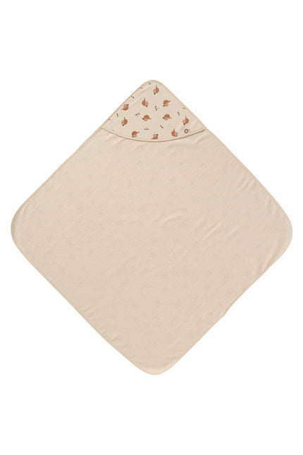 <tc>Noppies</tc> Serviette de bain Baby Duck Indian Tan