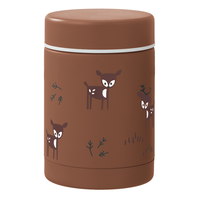 <tc>Fresk</tc> Récipient thermos Cerf marron ambré 300ml