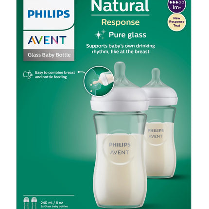 <tc>Philips Avent</tc> Verre pour biberon 3.0 240ml 2pcs