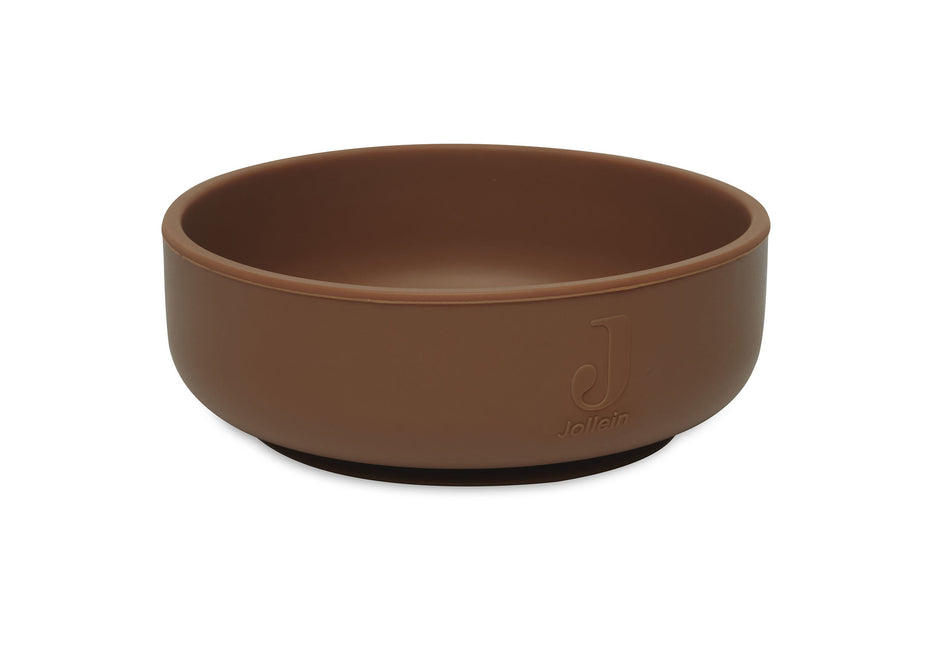 <tc>Jollein</tc> Bol pour bébé en silicone caramel