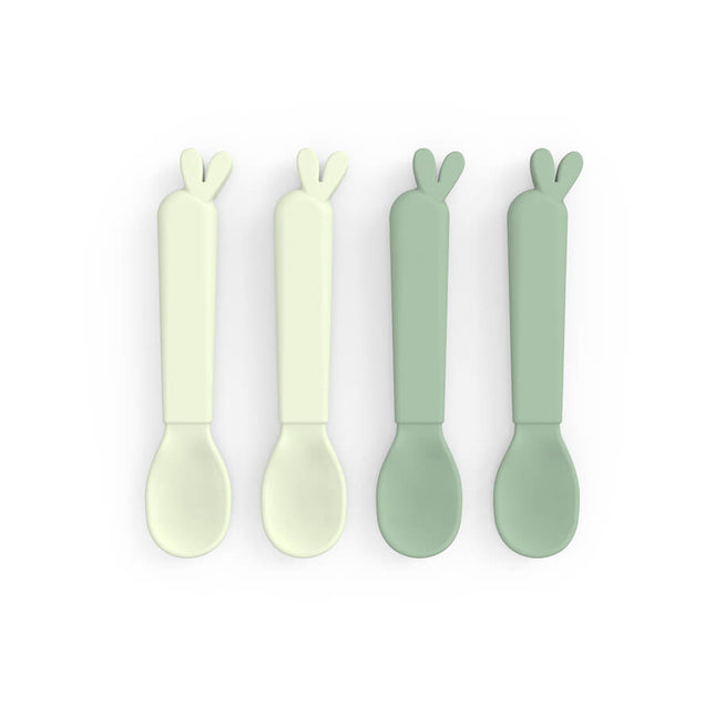 <tc>Done by Deer</tc> Set de couverts Cuillères Lalee Green 4pcs