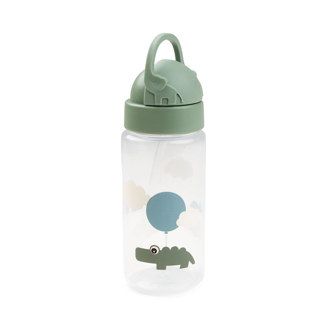 <tc>Done by Deer</tc> Tasse à paille Happy Clouds Green 350ml