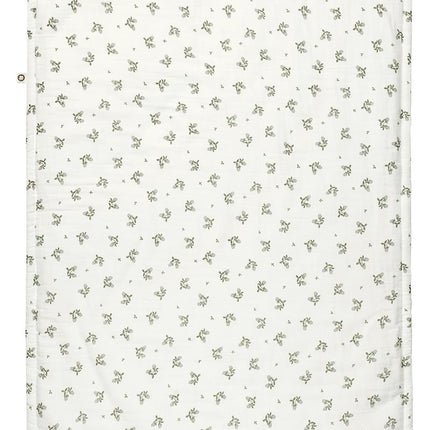 <tc>Noppies</tc> Couverture de berceau Trèfle Mousseline Réversible Coccinelle 75x100cm