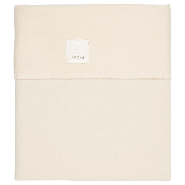 <tc>Koeka</tc> Couverture de lit d'enfant Flanelle Runa Warm White