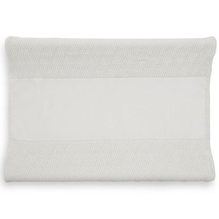 <tc>Jollein</tc> Housse de matelas à langer River Knit Cream White 50x70cm