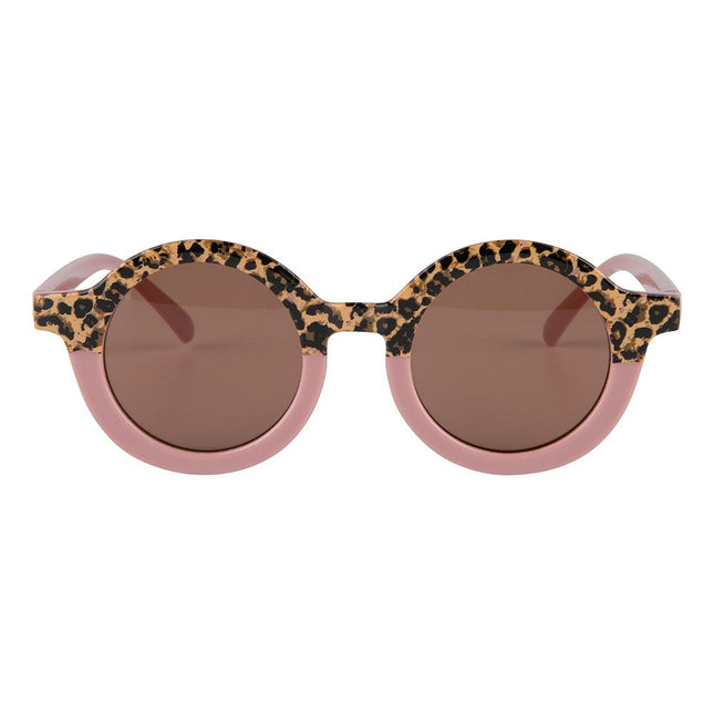 <tc>Baby Dutch</tc> Lunettes de soleil bébé Léopard rose