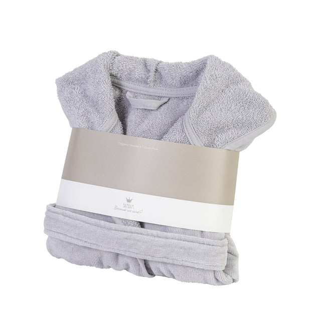 <tc>BamBam</tc> Peignoir de bain bébé bio gris