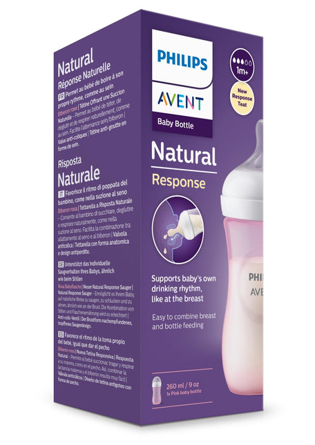 <tc>Philips Avent</tc> Biberon 3.0 Rose 260ml