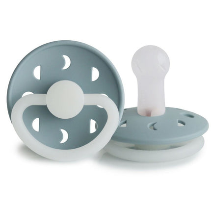 <tc>Frigg</tc> <tc>tétine</tc> Taille 2 Pierre de lune de nuit bleue Silicone