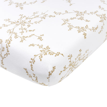 <tc>Meyco</tc> Drap-housse Jersey 60X120 Branches Sable