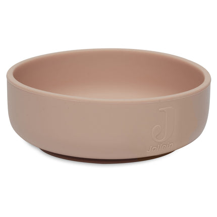 <tc>Jollein</tc> Bol pour bébé en silicone rose pâle