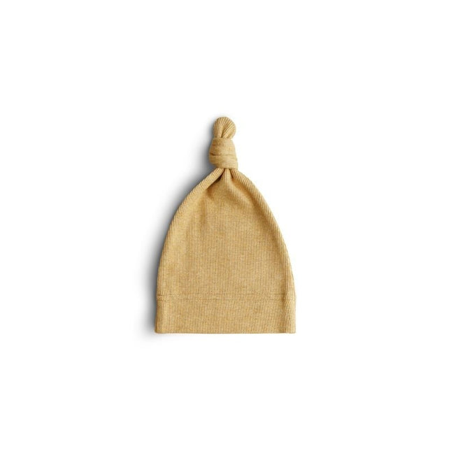 <tc>Mushie</tc> Bonnet bébé Mélange Moutarde