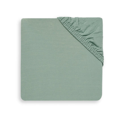 <tc>Jollein</tc> Drap-housse Jersey Vert cendré 60x120cm