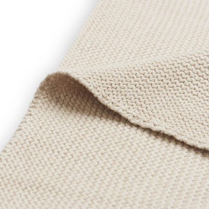 <tc>Jollein</tc> Couverture de berceau Basic Knit Nougat 75x100cm