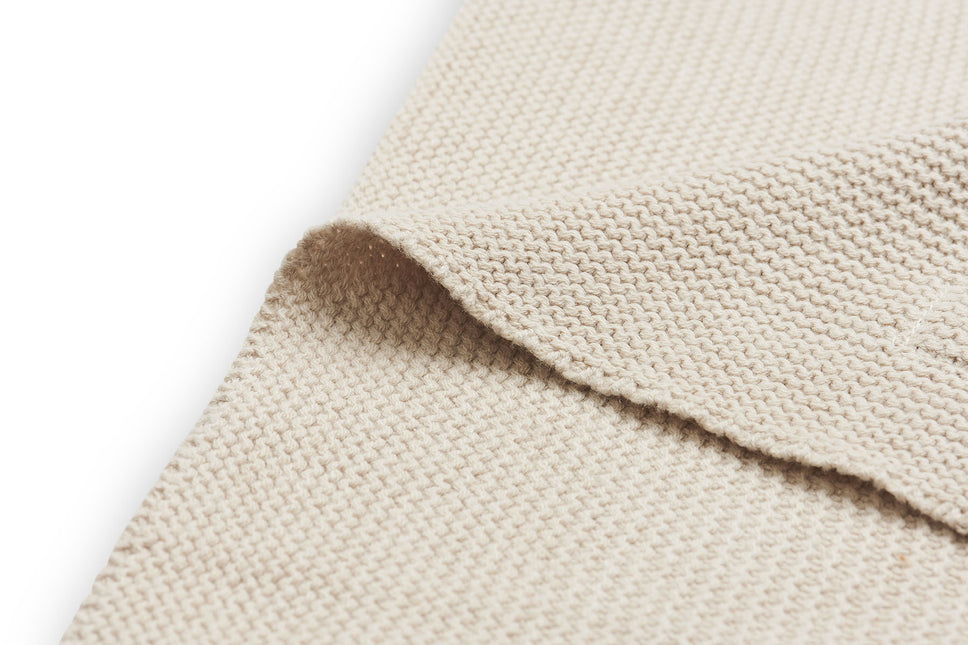 <tc>Jollein</tc> Couverture de berceau Basic Knit Nougat 75x100cm