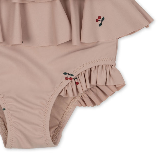 <tc>Konges Slojd</tc> Maillot de bain enfant Mancuna Frill Cherry Blush