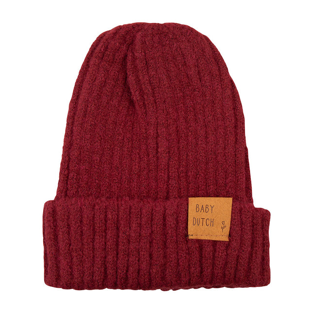 <tc>Baby Dutch</tc> Chapeau bébé hiver Bordeaux