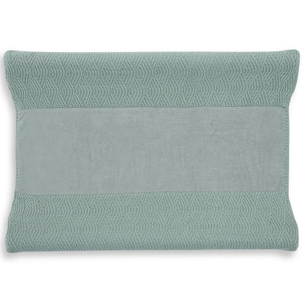 <tc>Jollein</tc> Housse de matelas à langer River Knit Ash Green 50x70cm