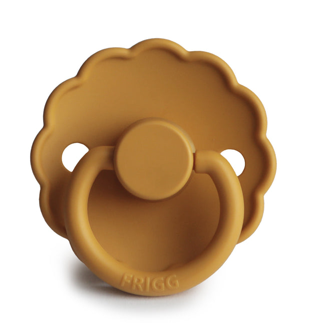 <tc>Frigg</tc> <tc>tétine</tc> Taille 1 Daisy Honey Gold Silicone