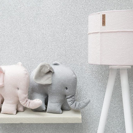 <tc>Baby's Only</tc> Éléphant en peluche Argent étincelant Rose