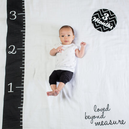 <tc>Lulujo</tc> Ensemble de cartes et de langes pour la première année de bébé 100% coton Aimé au-delà de toute mesure.